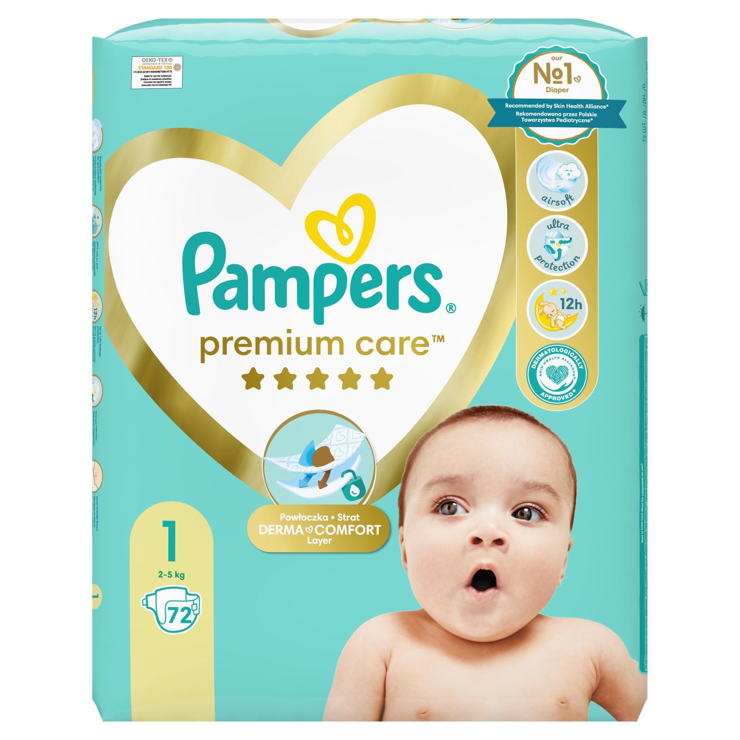 pieluchomajtki pampers 3 48sztuk