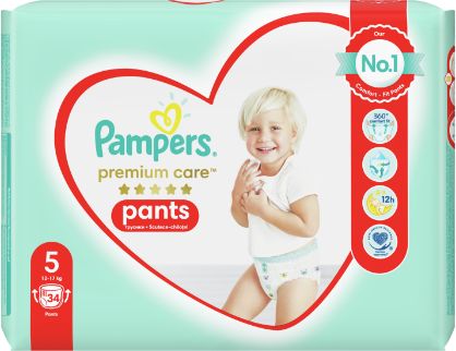 pampers pieluchomajtki 5 jumbo pack