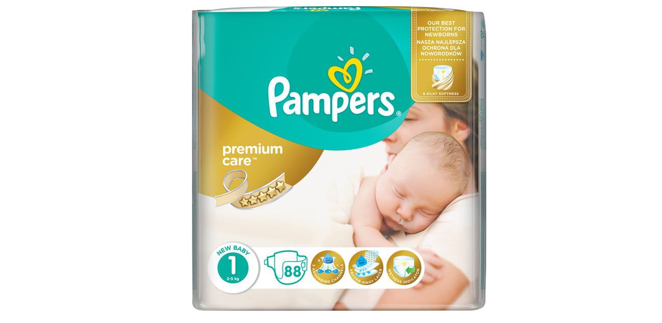 pampers 1 ile kupić pampersów