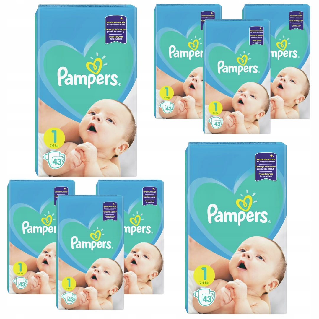 wyprawka pampers