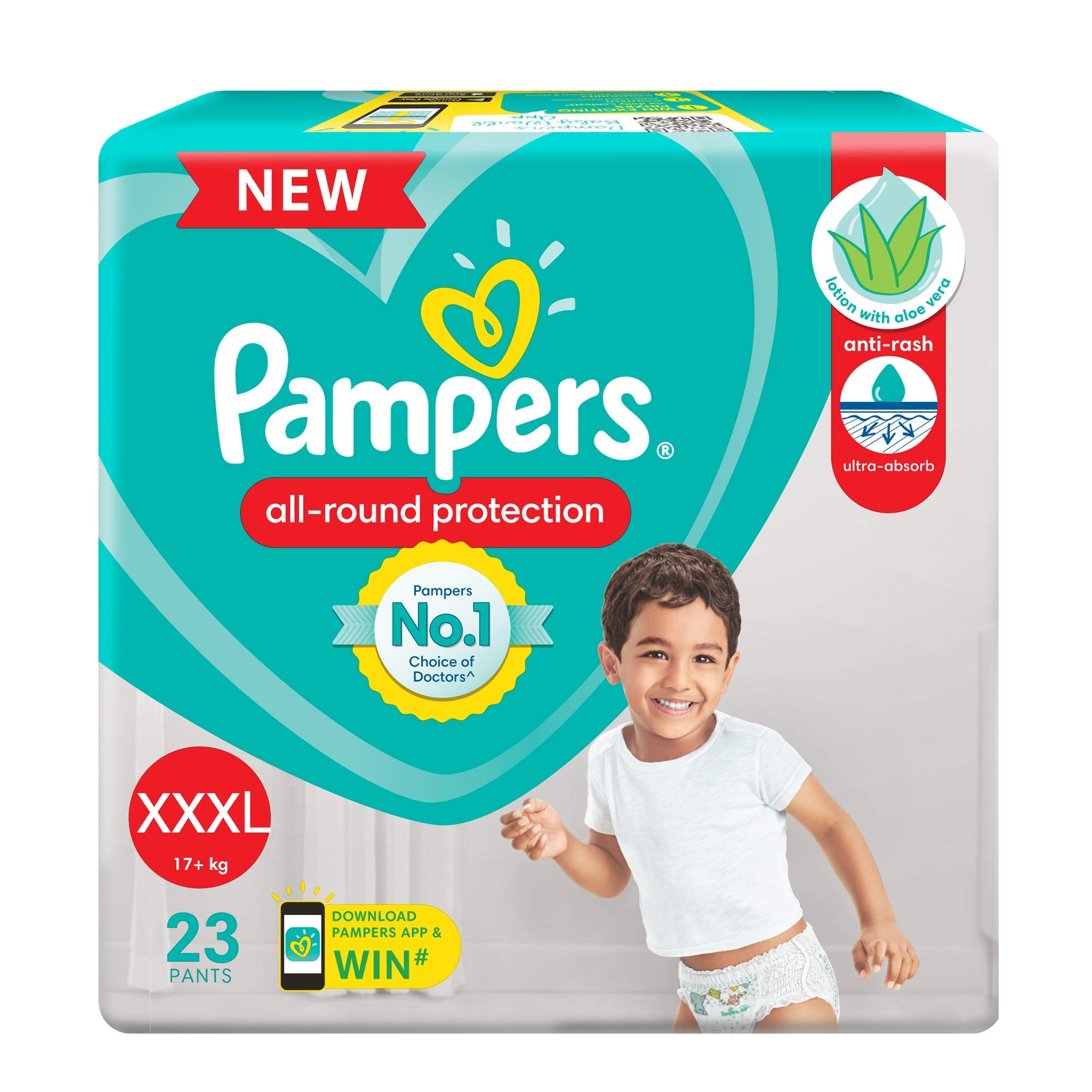 pampers 2 new baby dry test