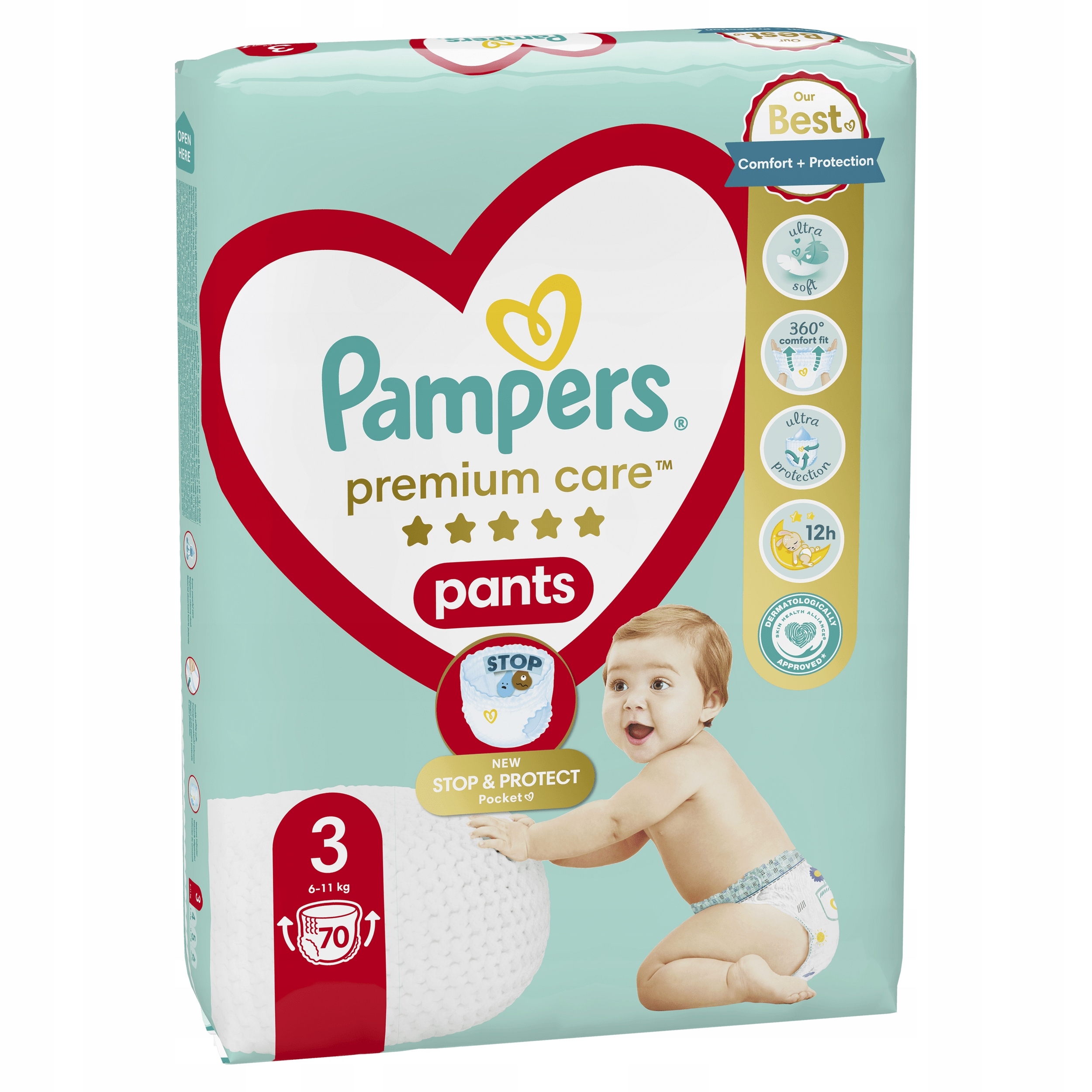 pampers splashers przeciekają