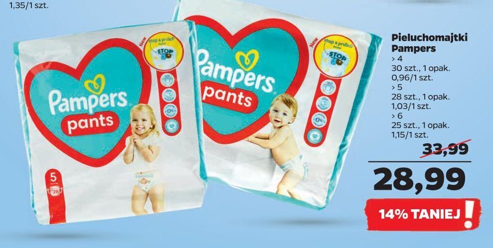 pampersy pampers dla noworodków