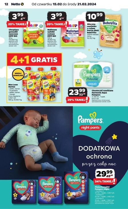 pieluchy baby comfort auchan