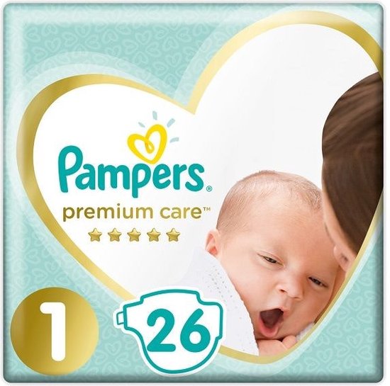 pieluszki pampers premium newborn 2-5 kg 26 szt