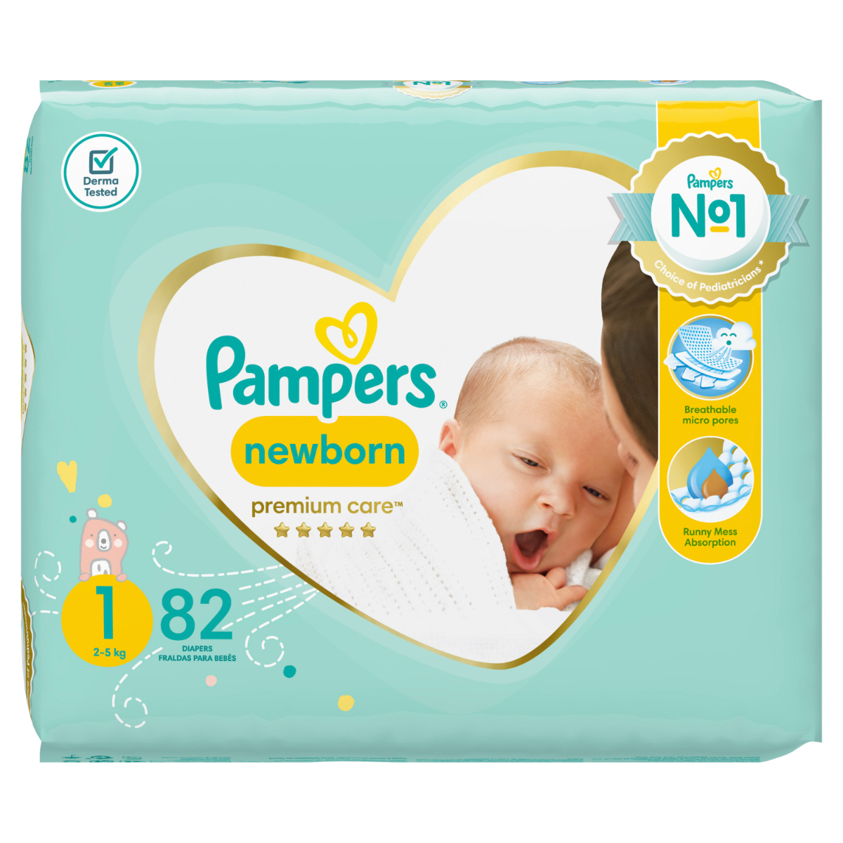 feedo pampers premium care 2