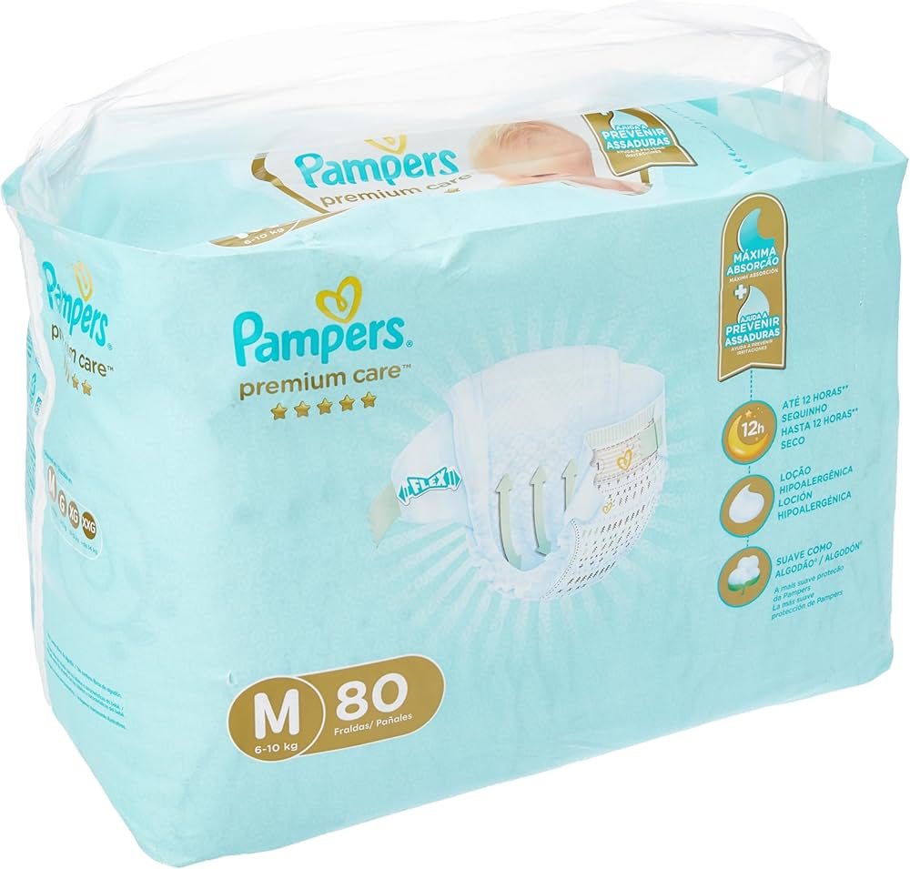 pieluchy pampers z biedronki