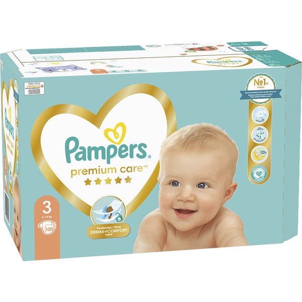 pampers procare pieluchy rozmiar 1 2-5kg 38 sztuk