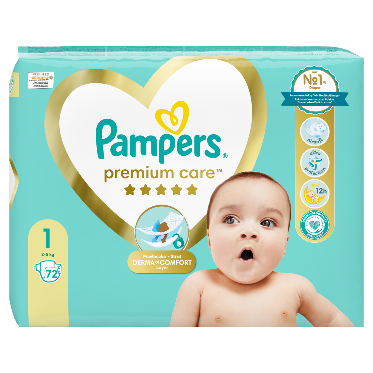 pampers poop face