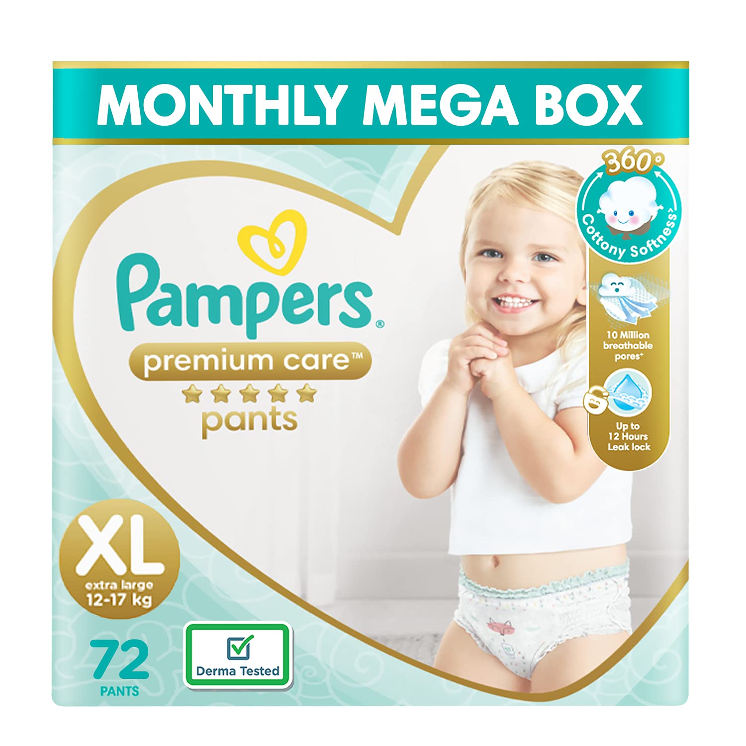 pampers pieluszki 4 174 sztuk