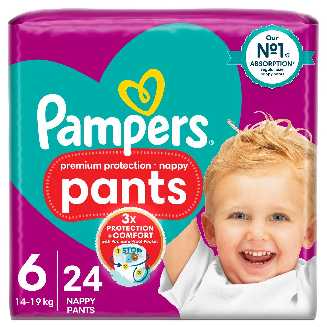 pampers 4 pieluchomajtki