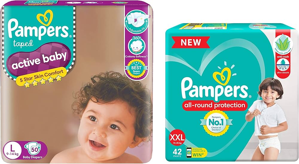 pampers sleep&play pieluchy rozmiar 3 midi 6-10kg 58 sztuk