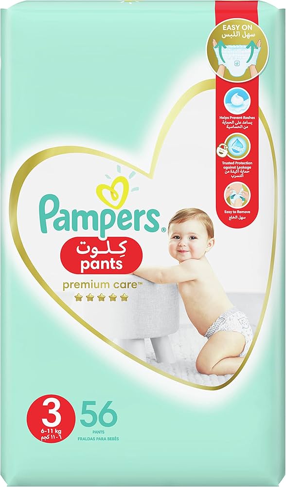 pieluchy pampers 3 208 sztuk