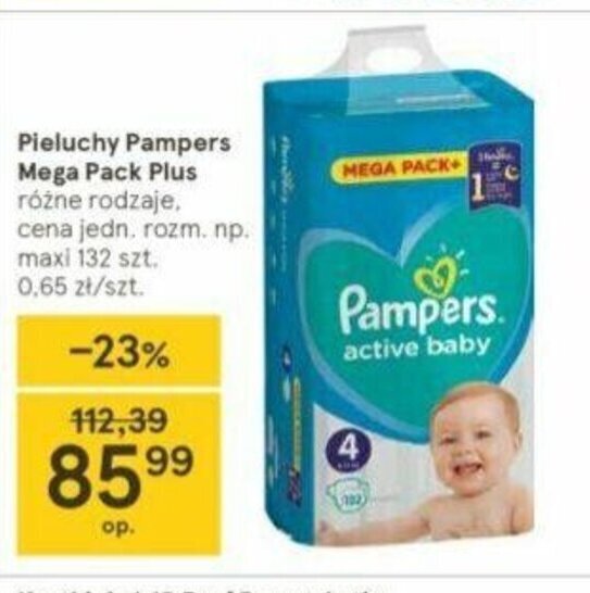 pieluchy pampers 1 i 2 allegro