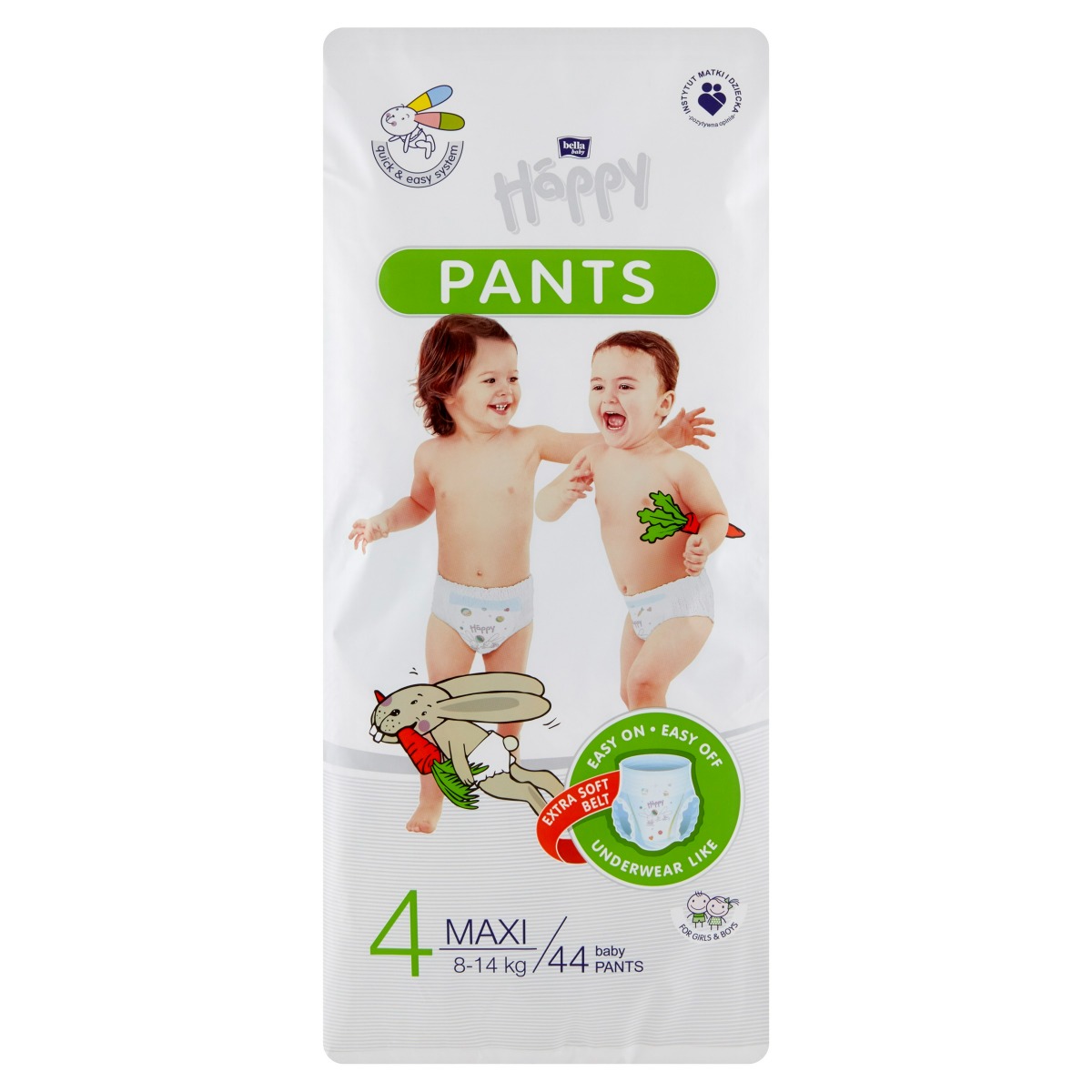 pieluchomajtki pampers pants 4 mega pack