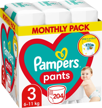 pieluchomajtki pampers premium care pants 4 maxi 44 szt