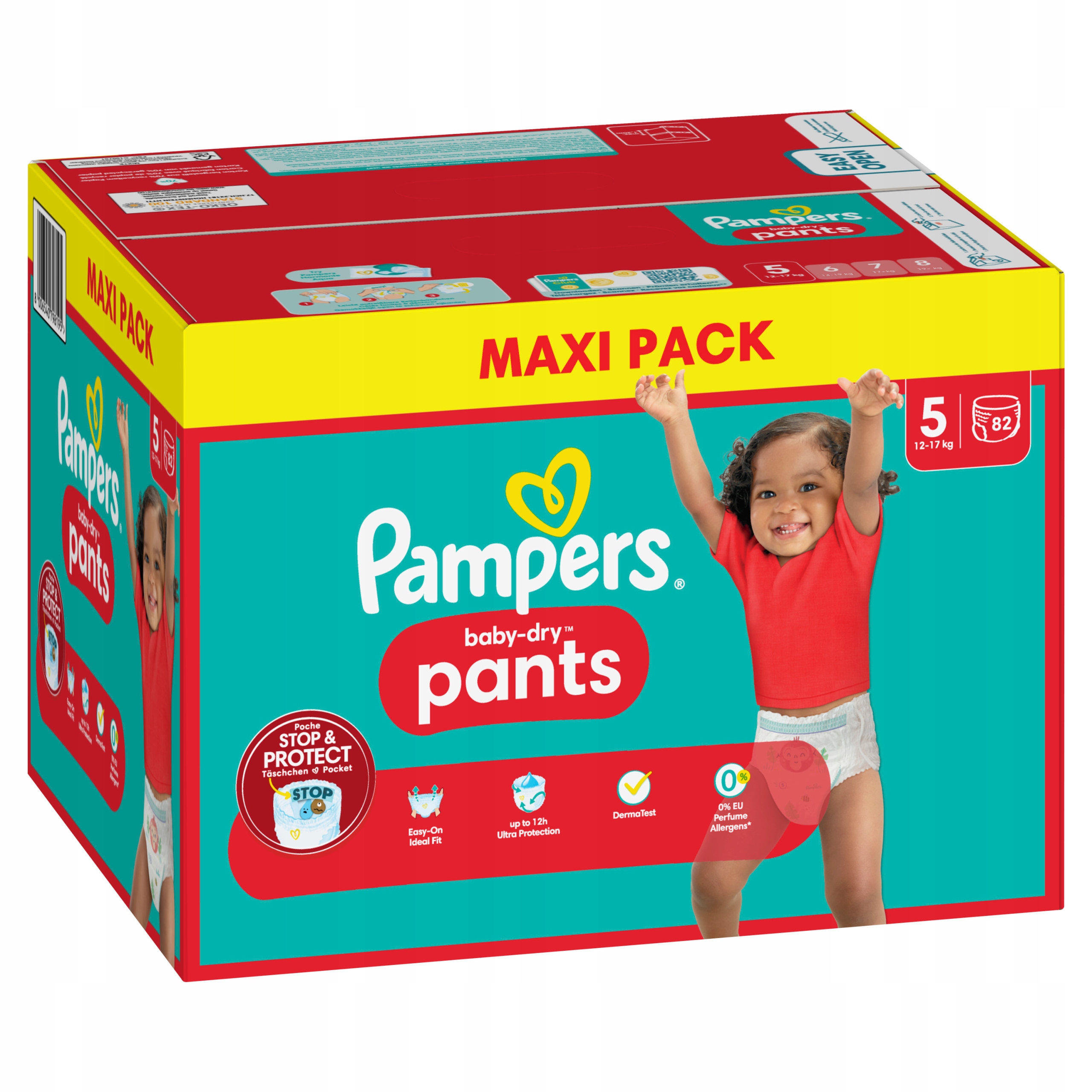 pampers new beby dry 76