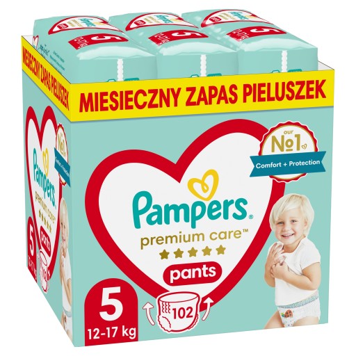 pampers 1 pieluchy