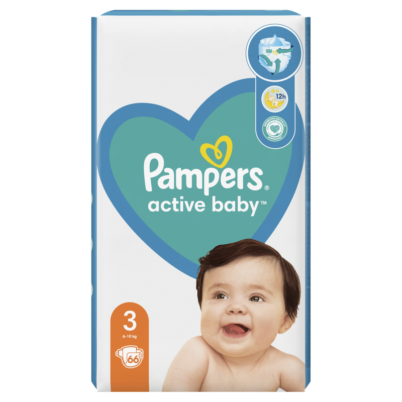 pampers 208 szt