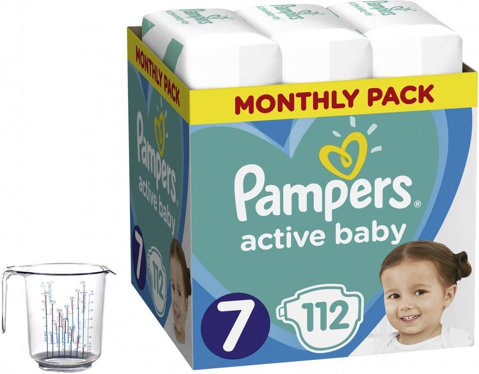 pampers 3 124 pack