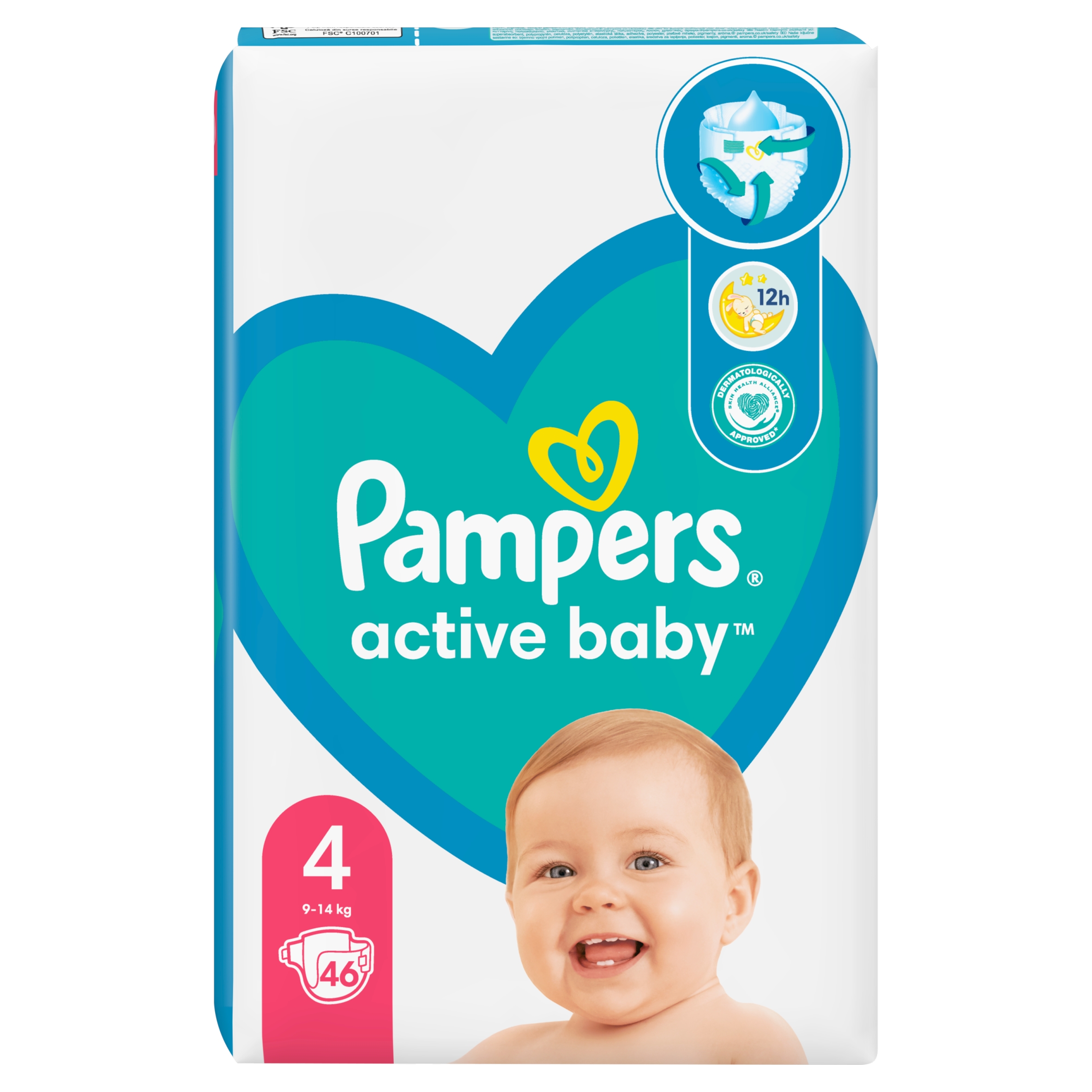 pampers producent etykieta