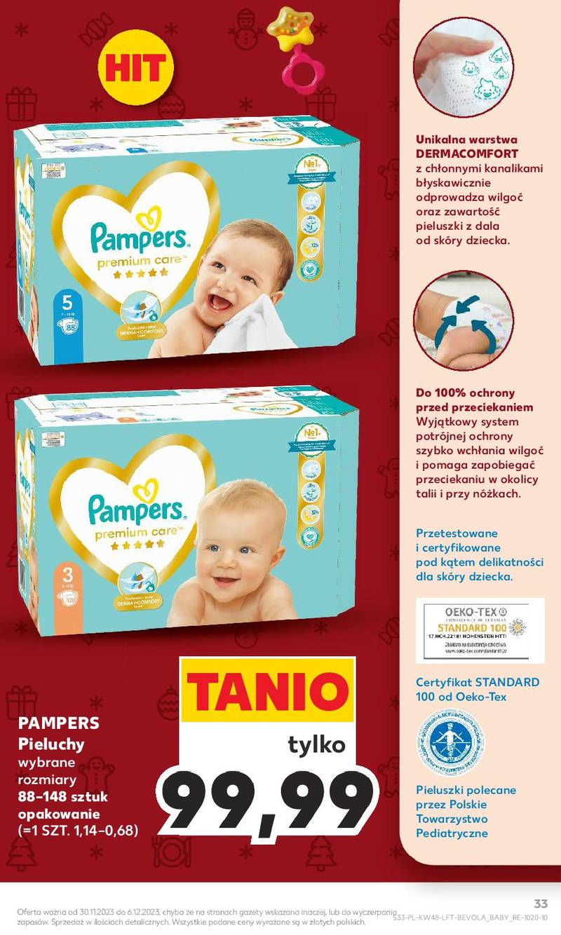 biedronka pampers pants 4