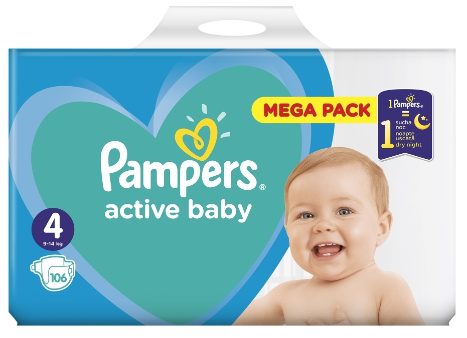 pampers premium care 104 nappies size 4 mega pack