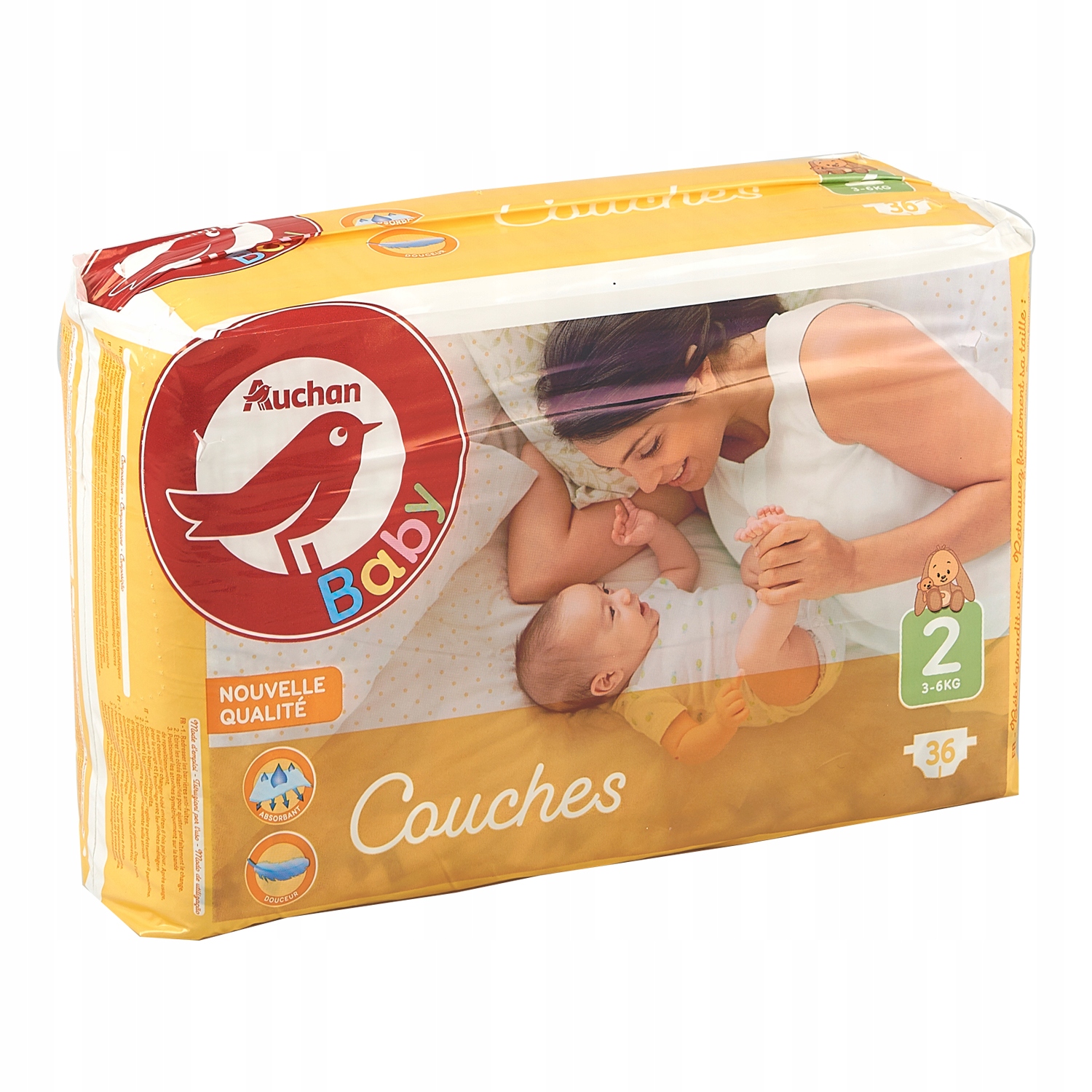 pampers new baby auchan