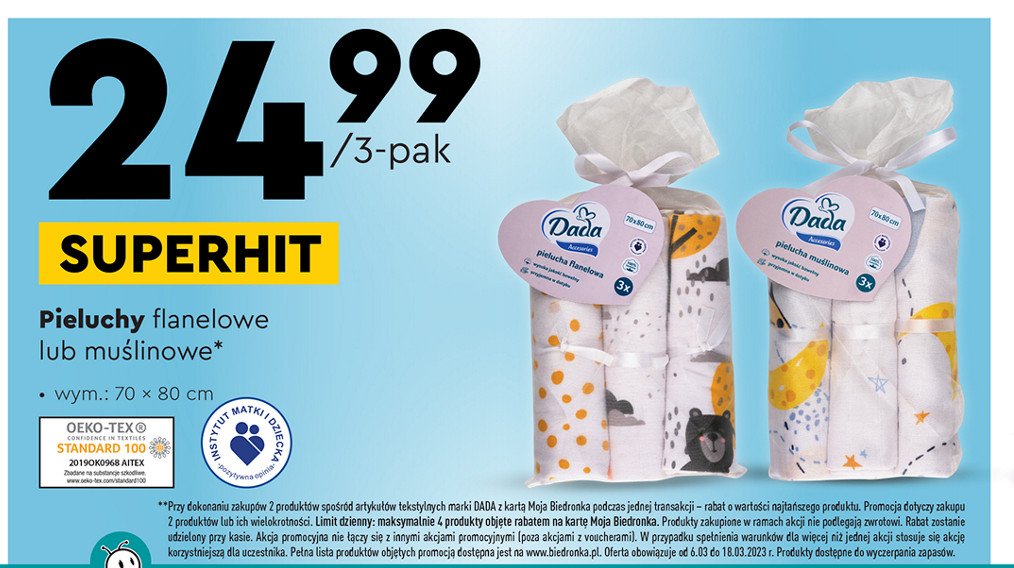 paczka pieluszek pampers za 1 grosz