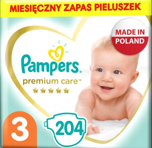 pampers pieluchy active baby 3 midi 5-9kg 103szt