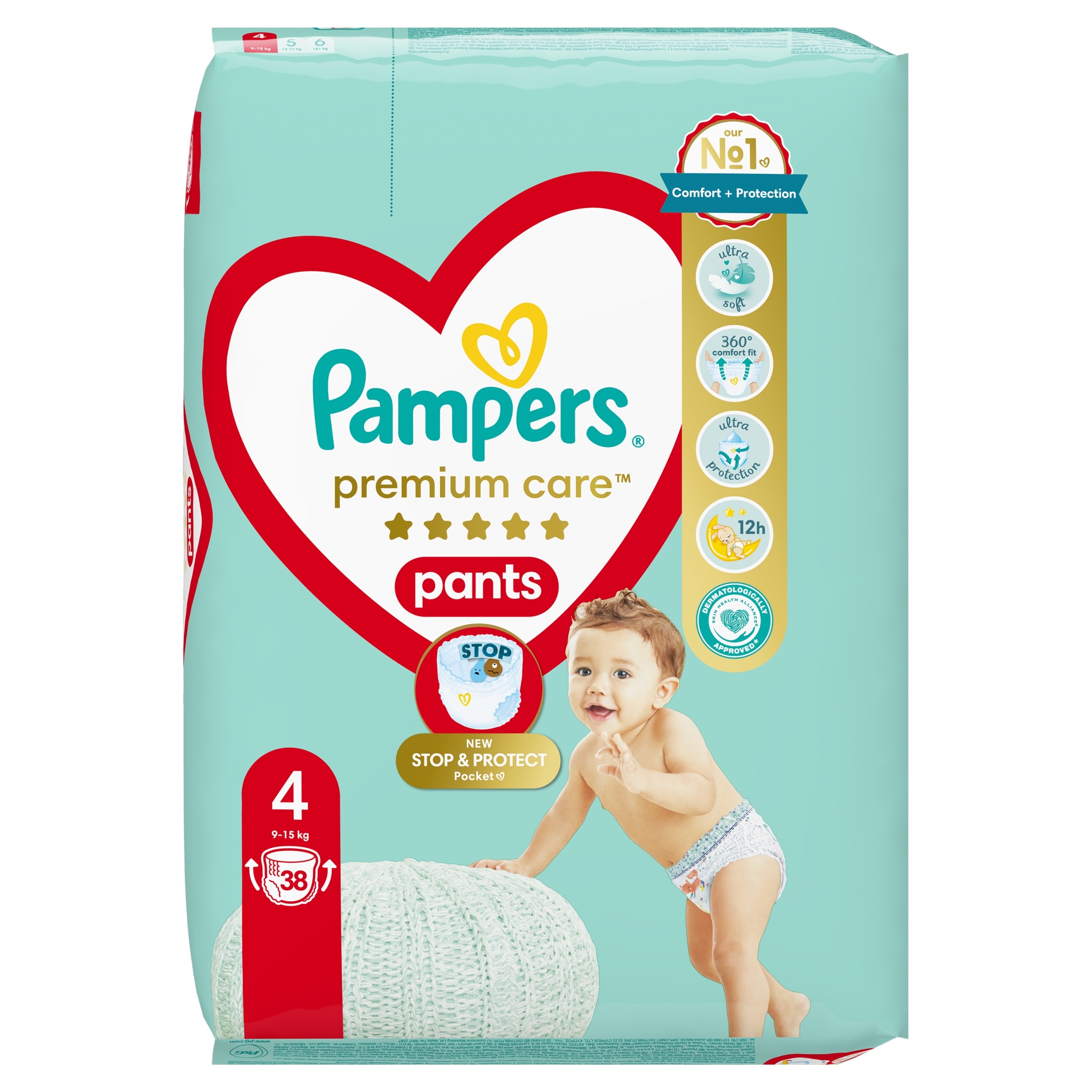 pieluchy pampers 4 pants