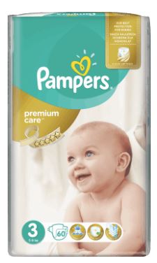 pampers pieluchy vp midi x58