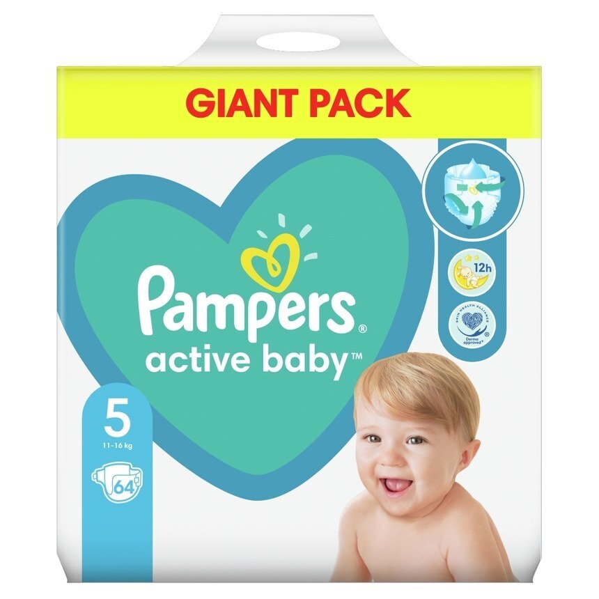 pampers mega paka 94 szt beby-dry pants 4 najtaniej