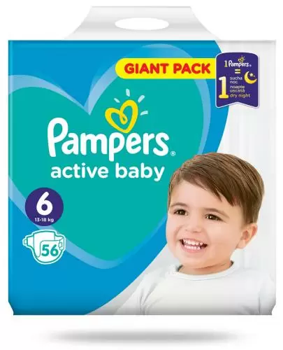 pampers actibe care 7