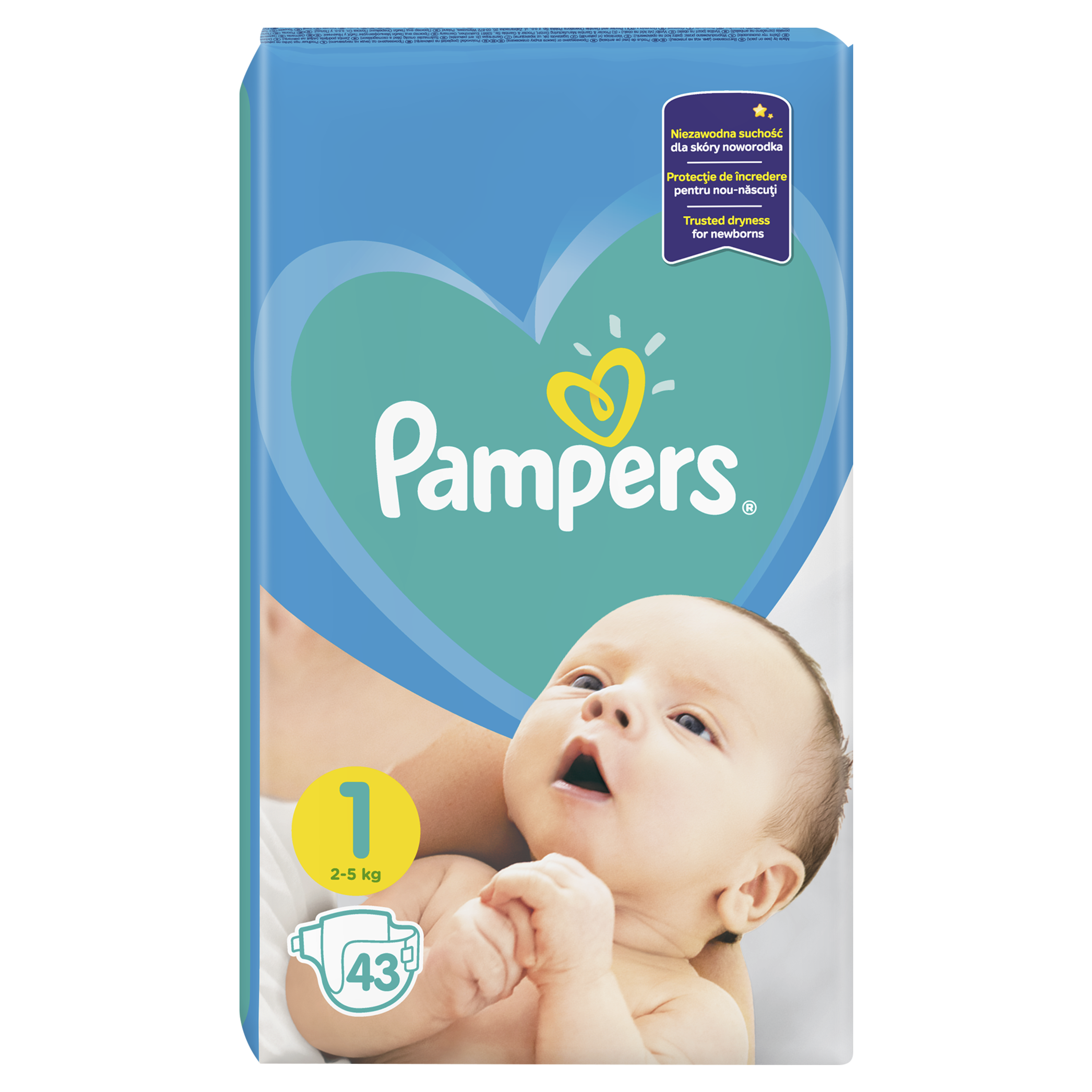 pampers premium care 43 szt