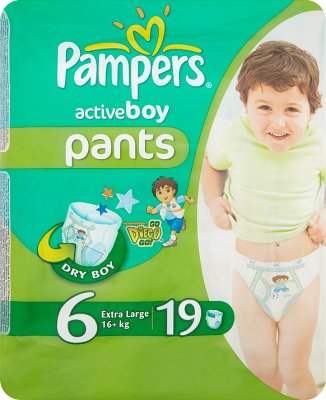 pieluchomajtki pampers 52szt